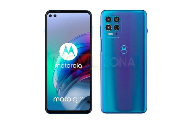Moto G100 diseño