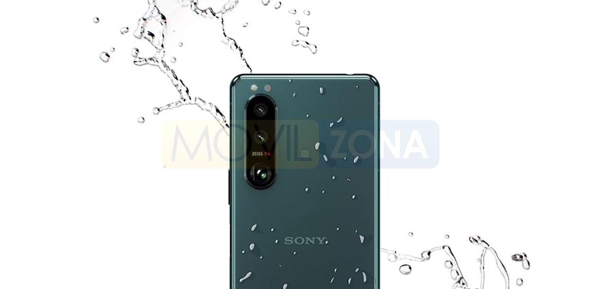 Sony Xperia 5 III mojado
