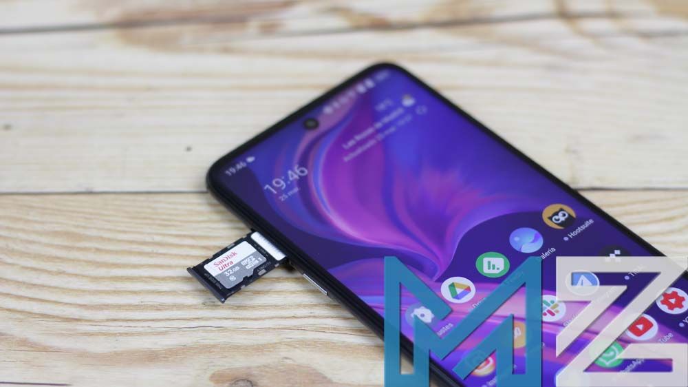 uso de tarjeta en el TCL 20 5G