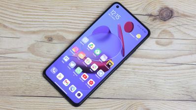 Teléfono Xiaomi Mi 11 Lite con fondo