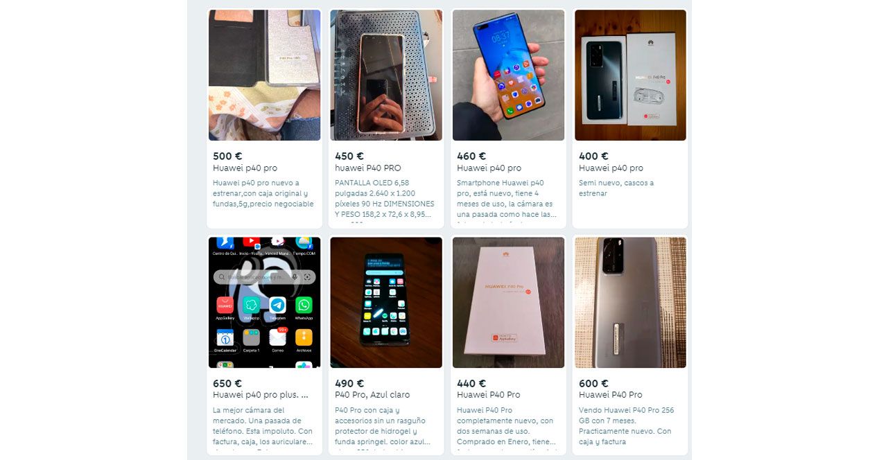 huawei p40 pro wallapop