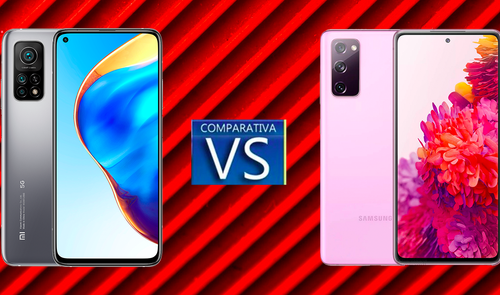 Comparativa Xiaomi Mi 10T Pro y Samsung Galaxy S20 FE