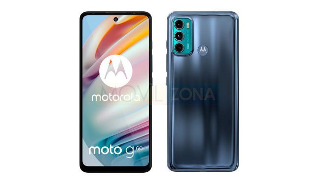 Moto G60 diseño