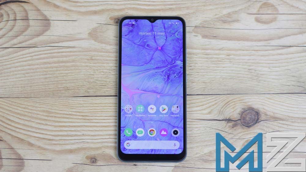Imagen de la pantalla del realme C21