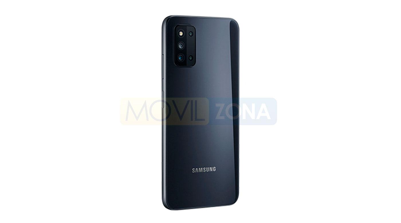 Samsung Galaxy F52 5G trasera