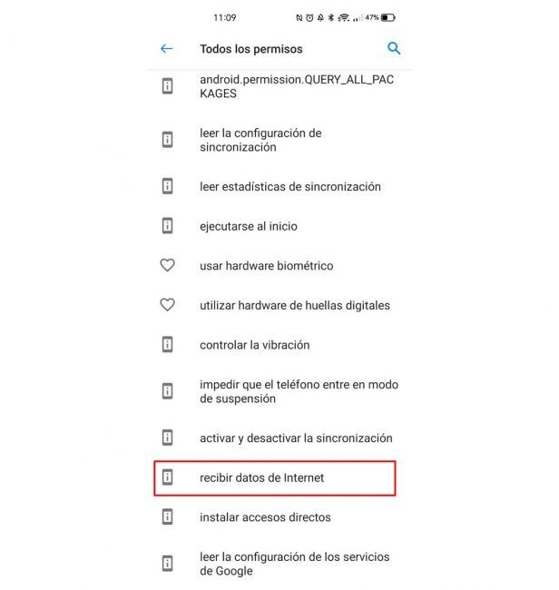 consumo datos apps
