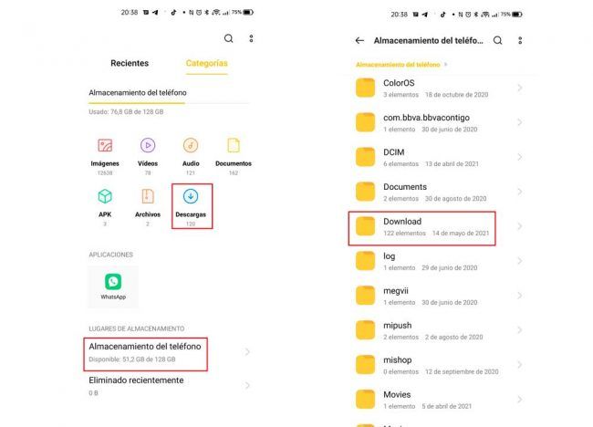 descargas android
