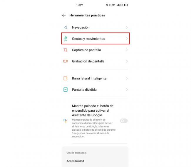 Realme apps pantalla apagada