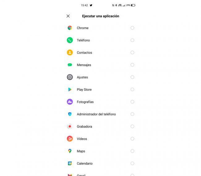 Realme apps pantalla apagada