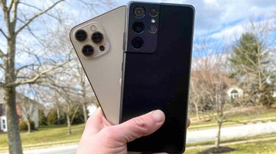 s21 ultra y iPhone 12 pro