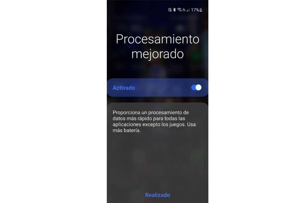 Procesamiento mejorado Samsung