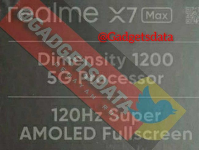 Realme X7 Max