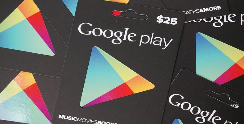 tarjeta Play Store