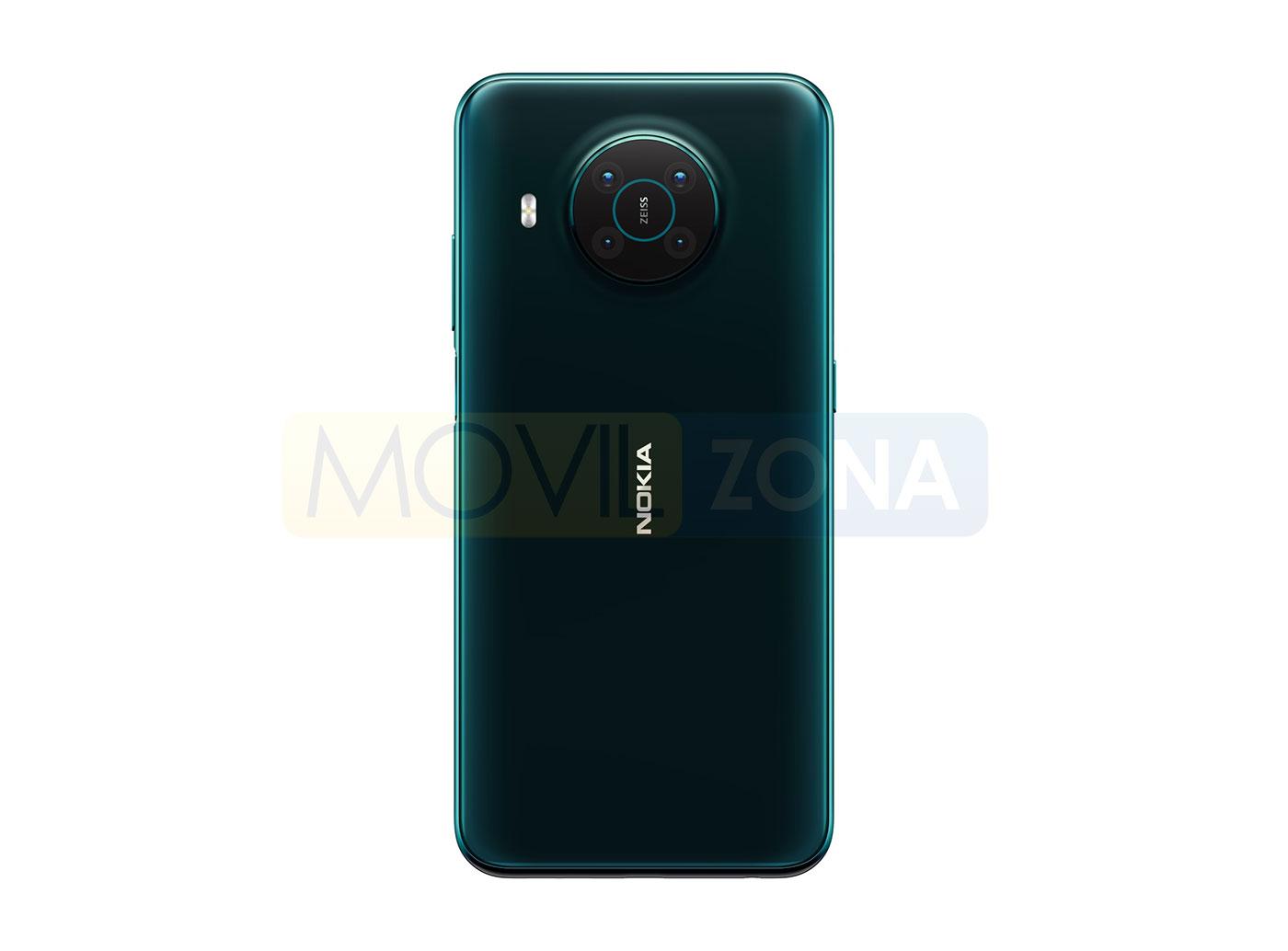 Nokia X10 trasera