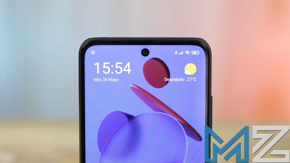 Cámara frontal del POCO M3 Pro 5G