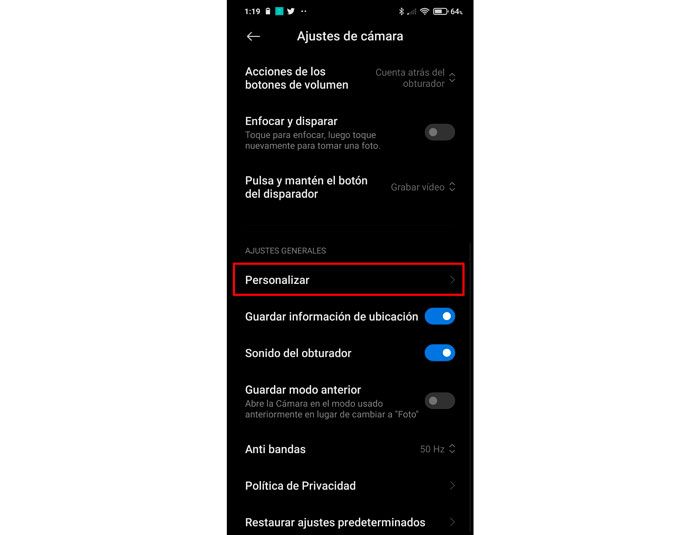 cámara xiaomi MIUI 12