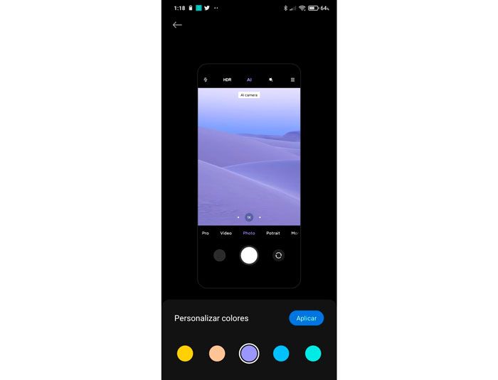 cámara xiaomi MIUI 12