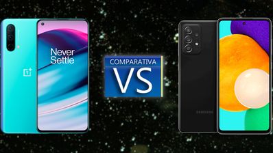 Comparativa OnePlus Nord CE 5G vs Samsung Galaxy A52 5G