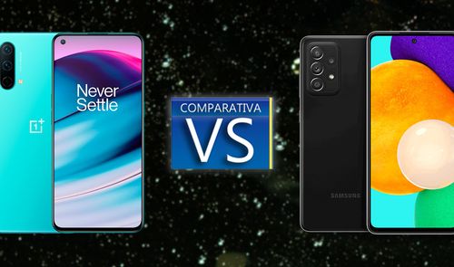 Comparativa OnePlus Nord CE 5G vs Samsung Galaxy A52 5G
