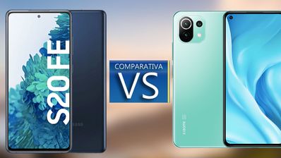 comparativa s20 FE vs Xiaomi Mi 11