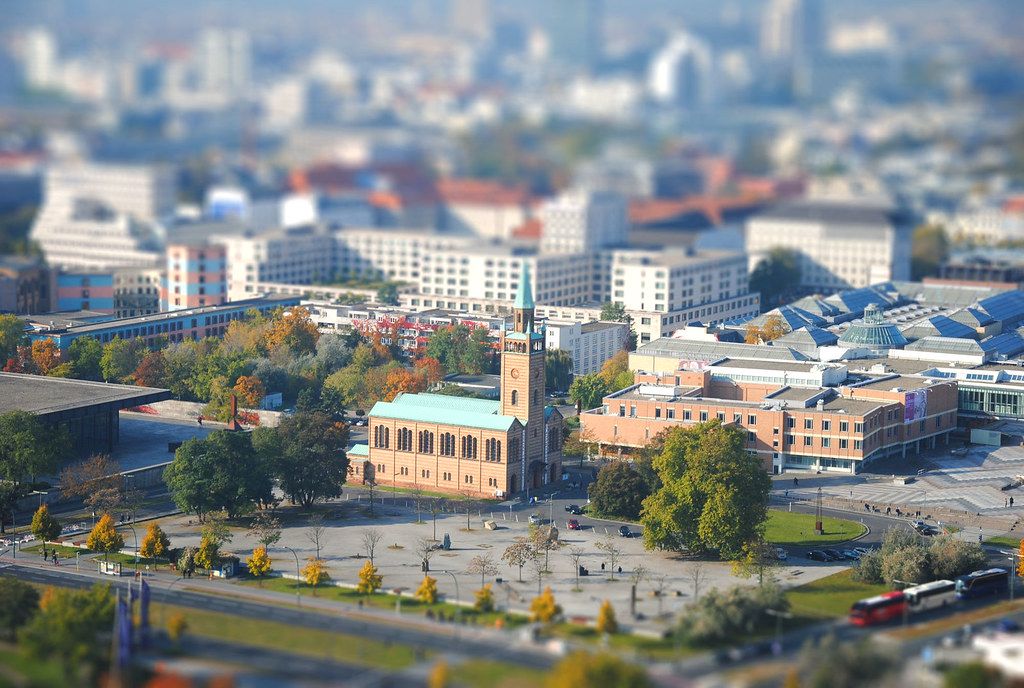 foto titlt shift