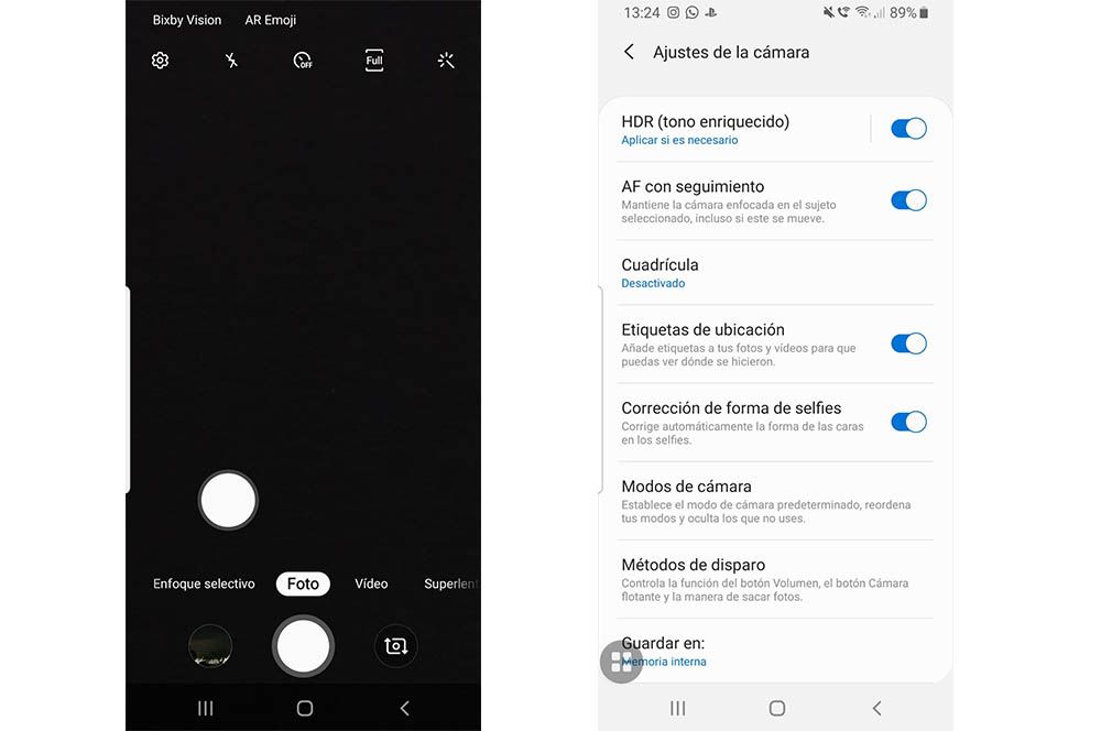 Ubicación de las fotos en Android