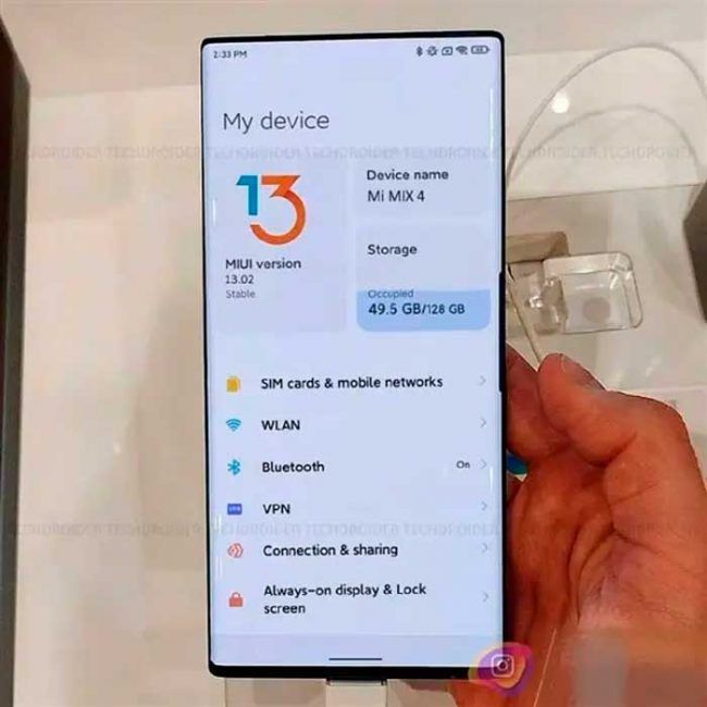 Xiaomi Mi Mix 4
