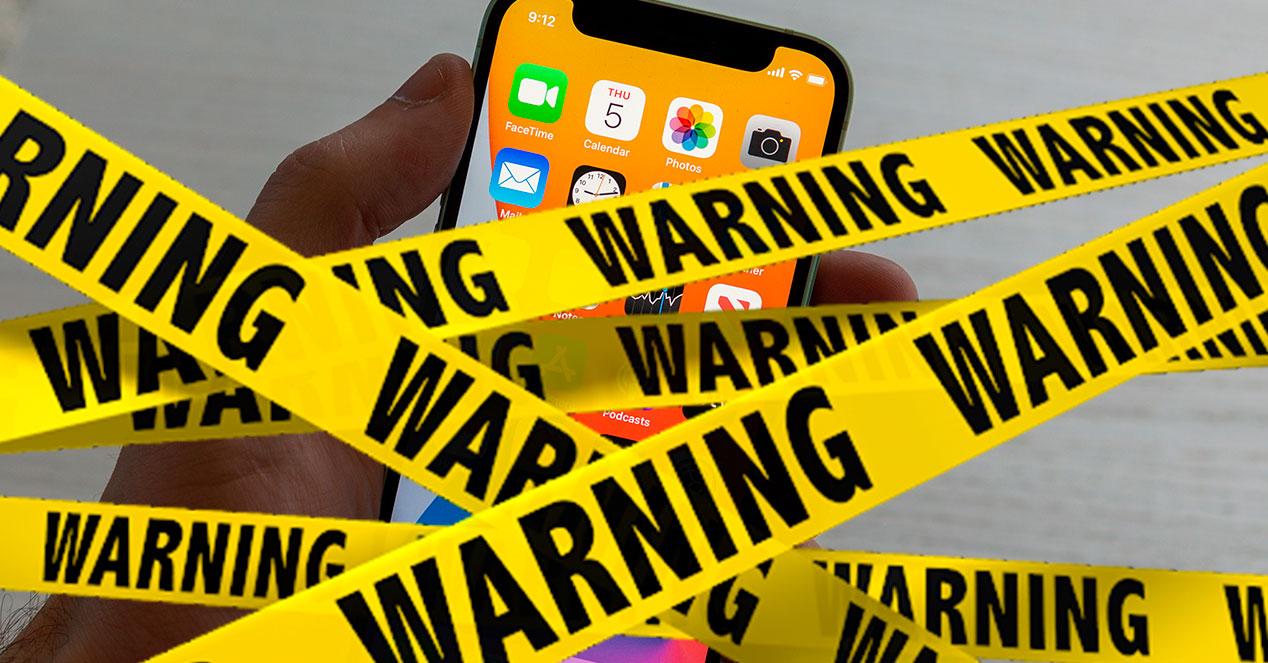 peligro iPhone