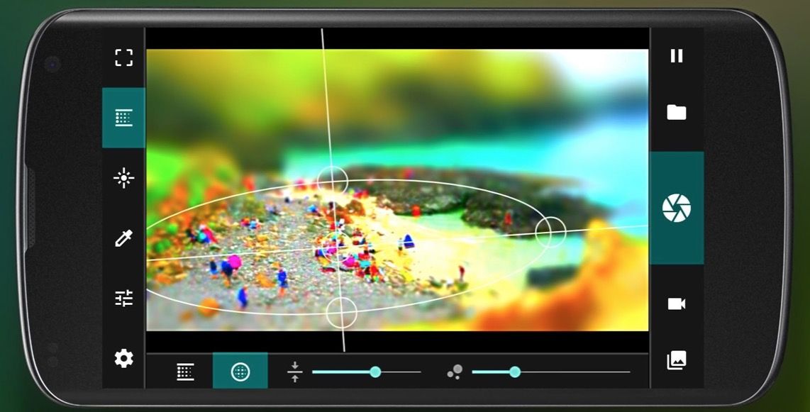tilt shift camera
