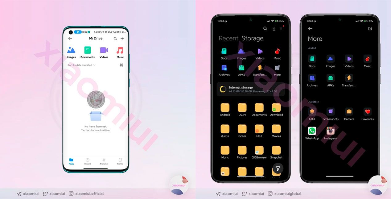 xiaomi miui 13 diseño