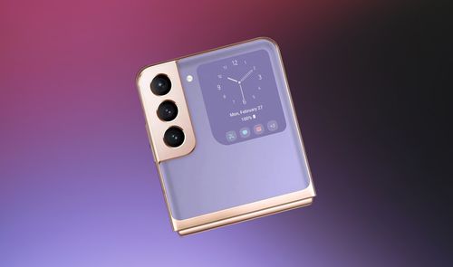 Render del Samsung Galaxy Z Flip 3