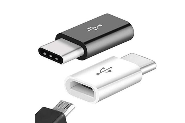Adaptador microUSB a USB tipo C