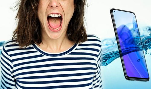 agua movil piscina grito susto