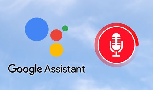 Grabación de voz del Asistente de Google