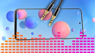 altavoces estéreo minijack móvil