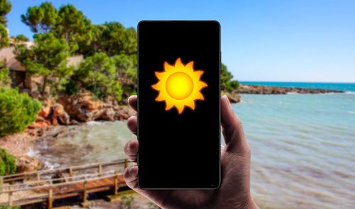 movil verano calor sol