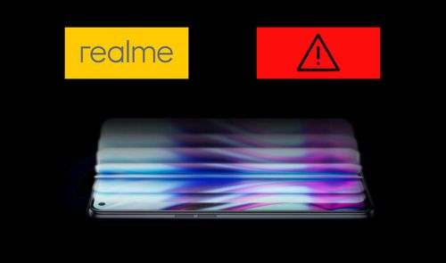 problema pantalla realme gt