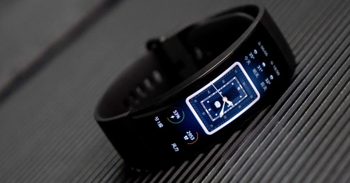 smartband pantalla curva