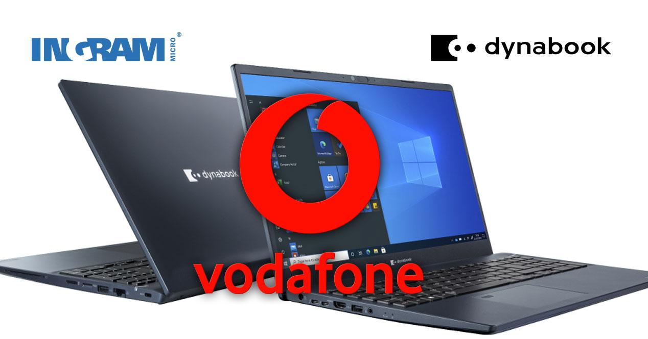 ordenadores Dynabook con Vodafone