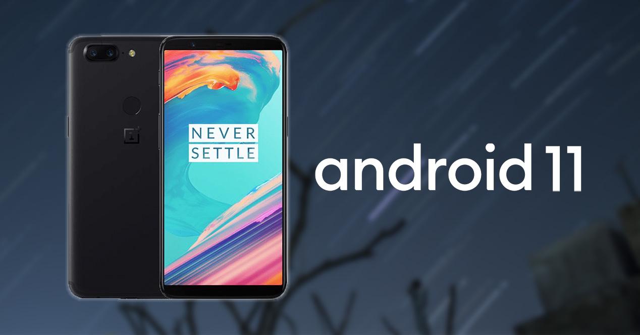 Android 11 en OnePlus 6