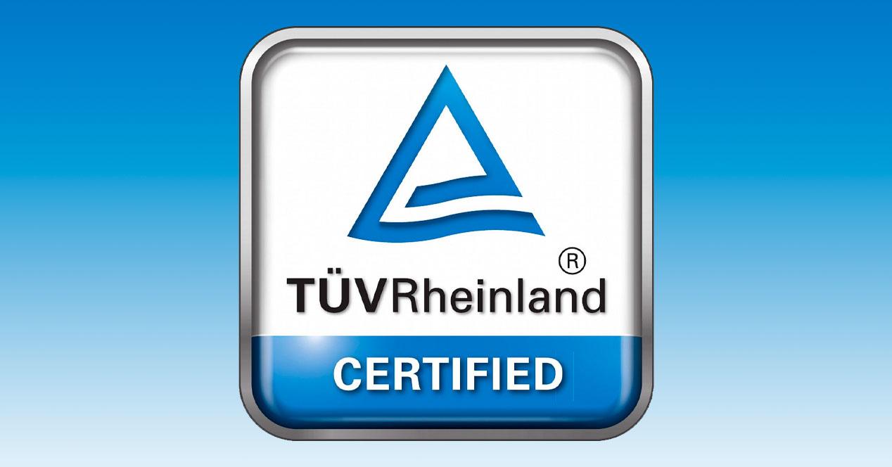 certificado TÜV Rheinland