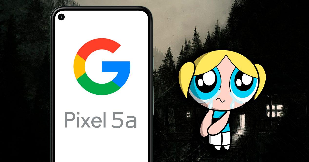 google pixel 5a llorando