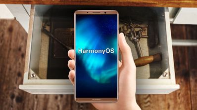 huawei p10 mano cajon movil antiguo