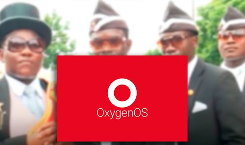 meme ataúd africanos oxygenOS