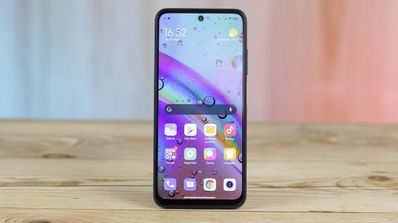 Foto frontal del teléfono Redmi Note 10 5G