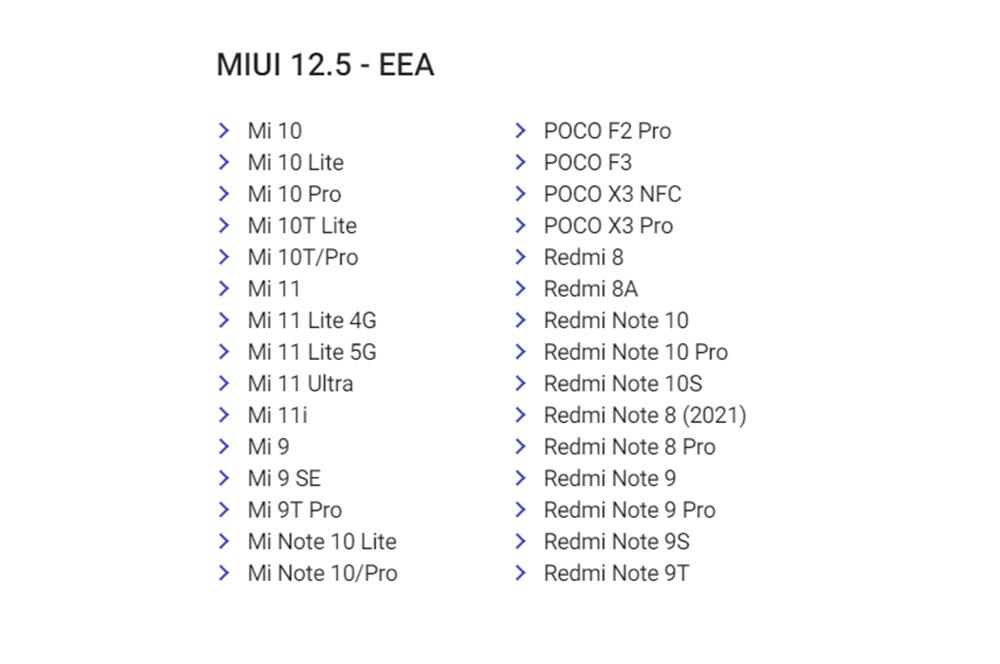 MIUI 12.5 ROM EEA