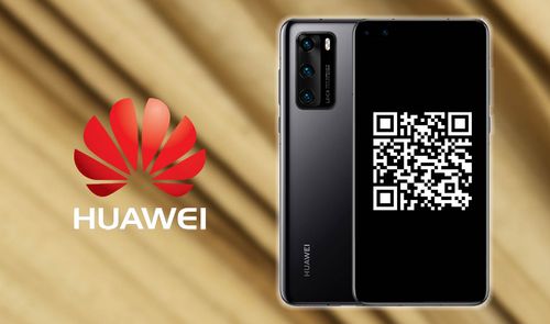 Lector código QR Huawei