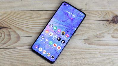 Frontal del teléfono realme GT Master