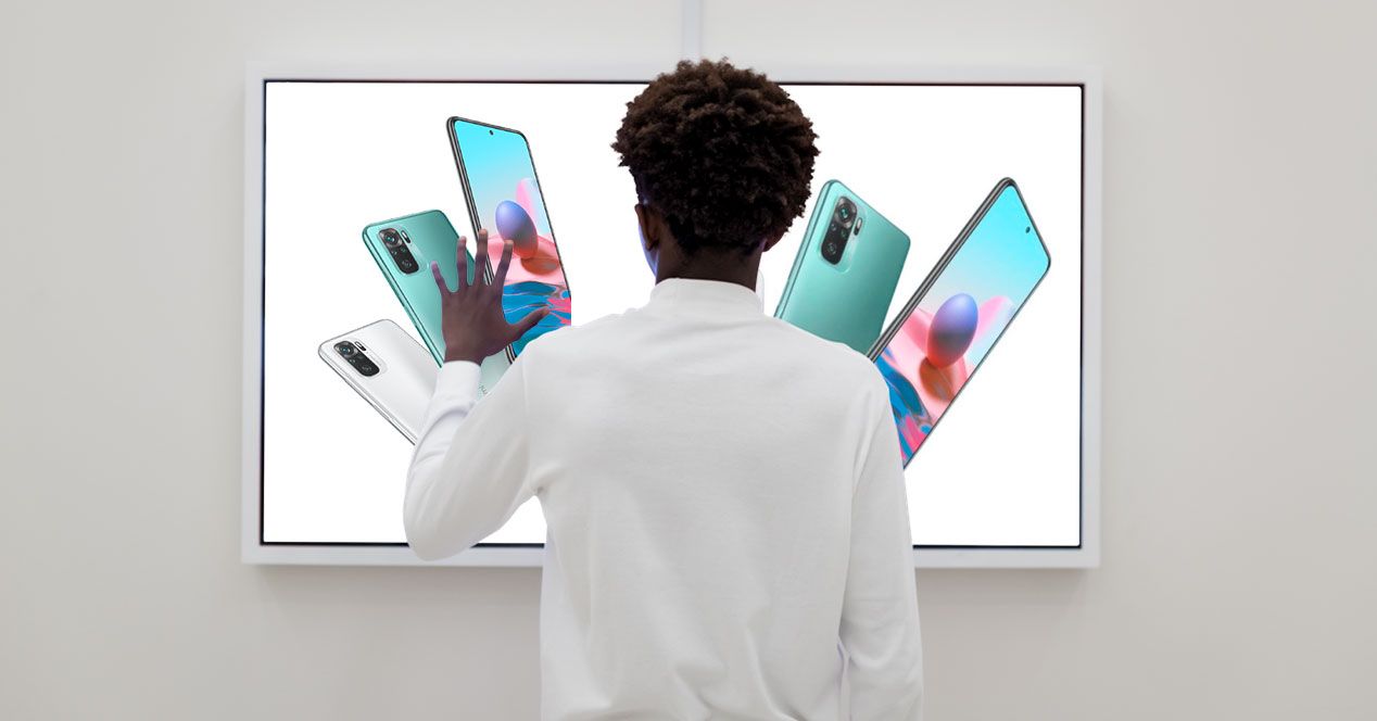 redmi note 10 pantalla mano