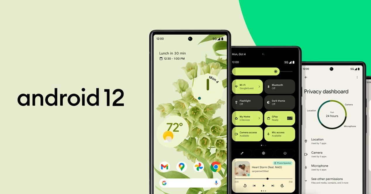 Actualización Android 12